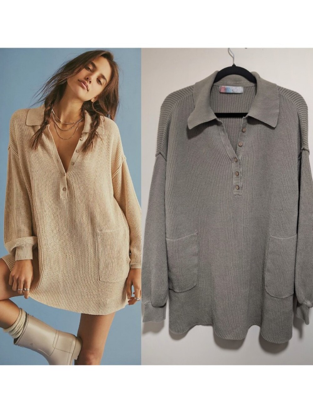 Free People | Picnic Sweater Mini Dress
